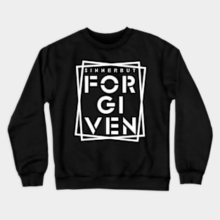 Forgiven (White version) Crewneck Sweatshirt